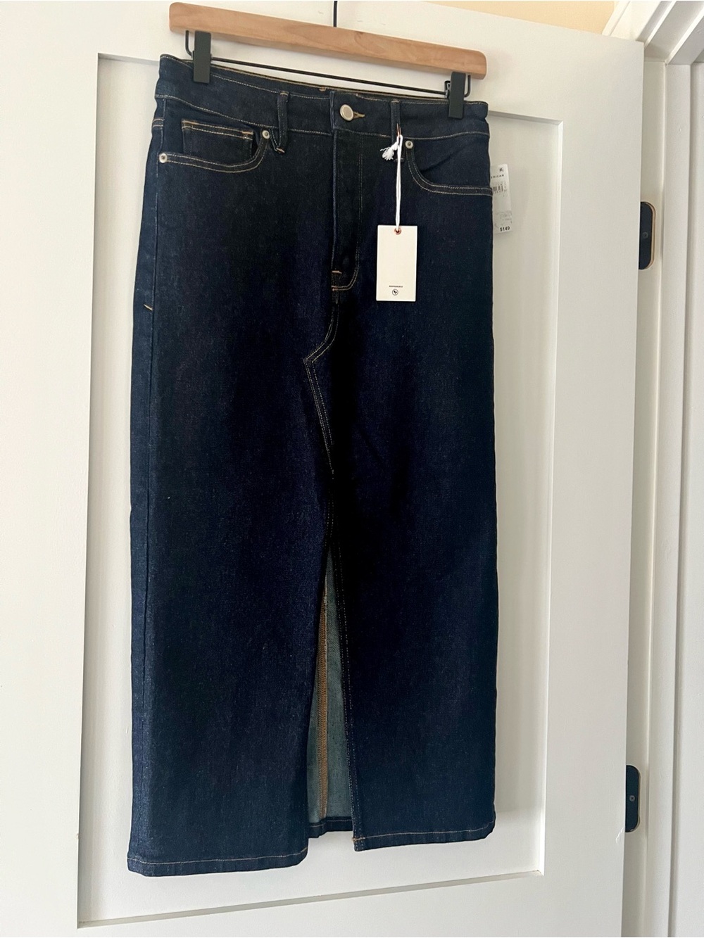 Good American Denim Skirt with Tag